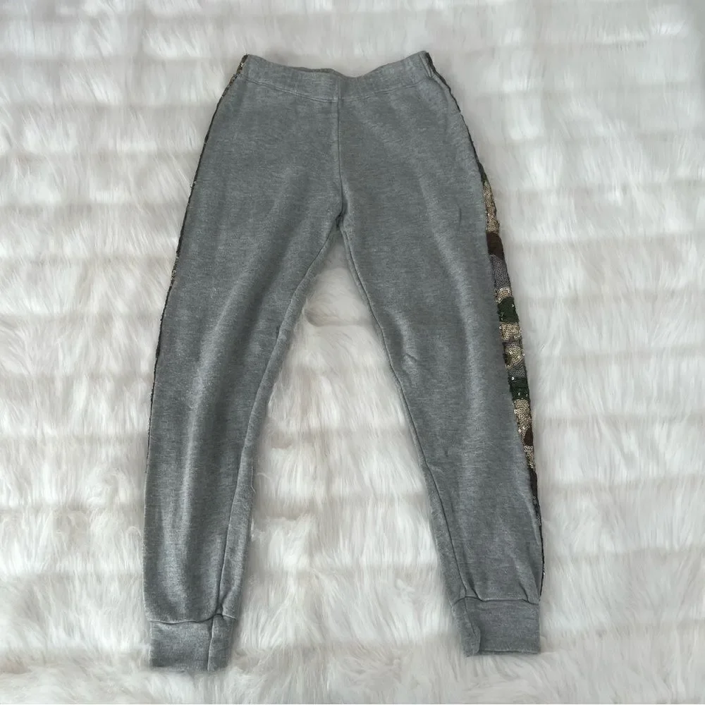 Flowers by Zoe Sequin Camouflage Tracksuit Set